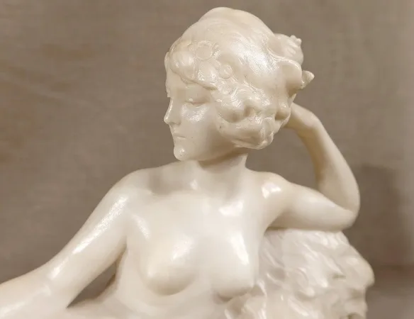 ALABASTER SCULPTURE by A. SACCARDI