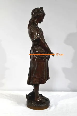 BRONZE STATUETTE signed J-B GERMAIN