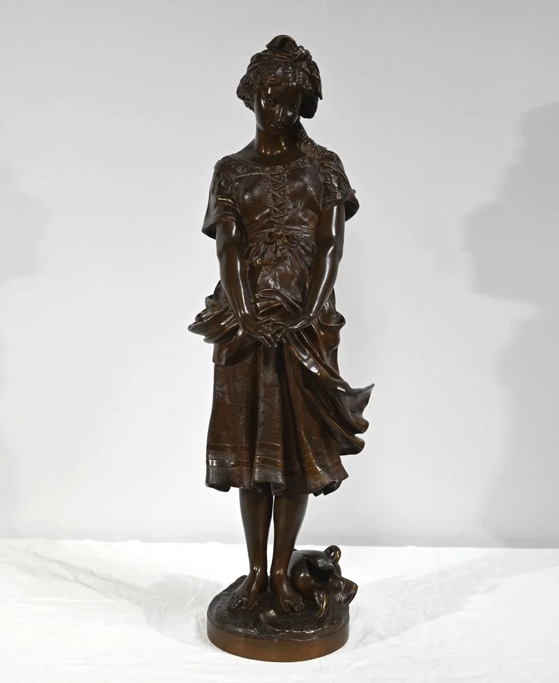 BRONZESTATUETTE signiert JB GERMAIN