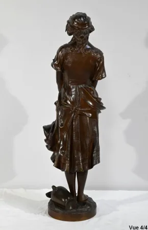 BRONZE STATUETTE signed J-B GERMAIN