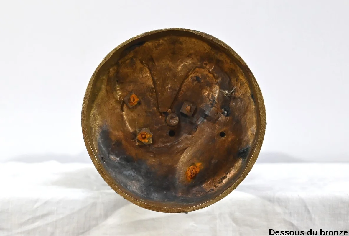 Bronze « La Jeune Fille à la Cruche Cassée », signé J-B.Germain – Fin XIXe