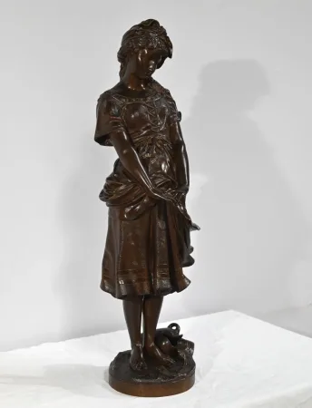 BRONZE STATUETTE signed J-B GERMAIN