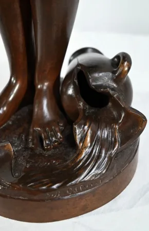 BRONZE STATUETTE signed J-B GERMAIN