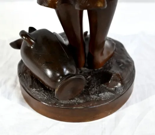 BRONZE STATUETTE signed J-B GERMAIN
