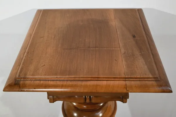 Importante Colonne en Noyer, style Louis XVI – Fin XIXe