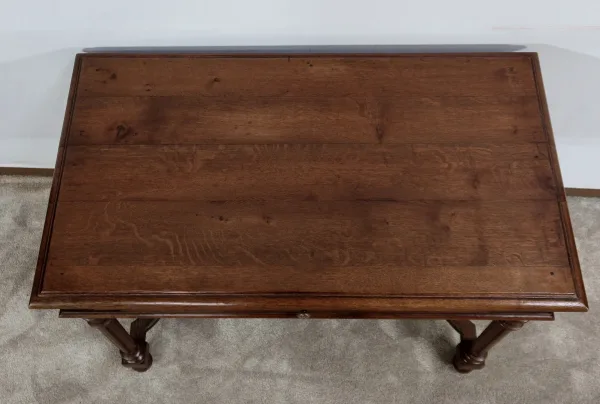 Petite Table Bureau en Chêne, style Louis XVI – 1920