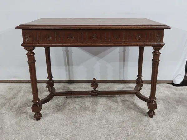 Petite Table Bureau en Chêne, style Louis XVI – 1920