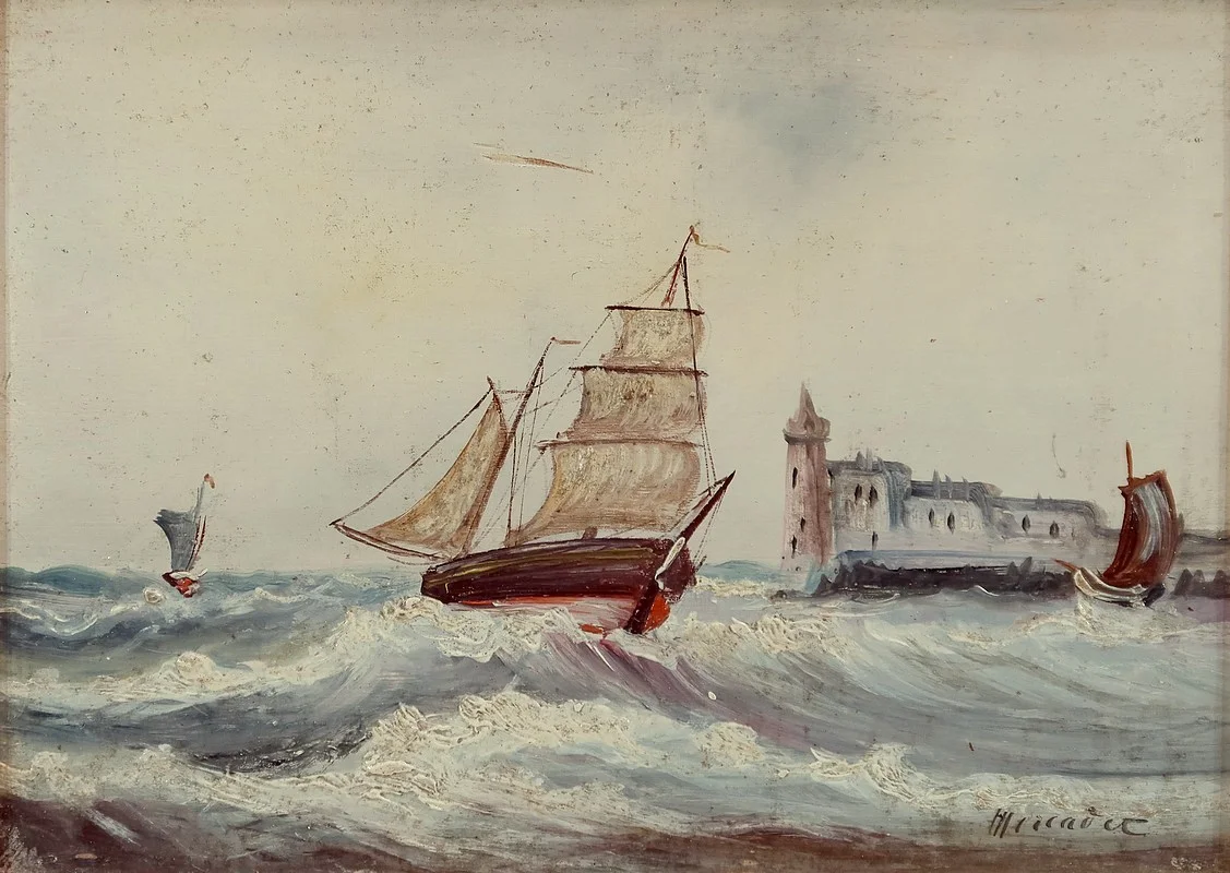 NEGENTIENDE-EEUWSE SCHILDERIJ