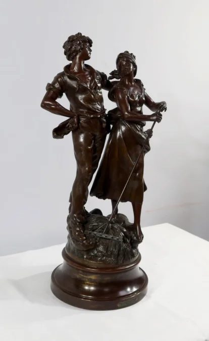 SKULPTUR von A. MOREAU