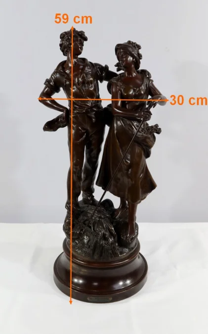 SKULPTUR von A. MOREAU