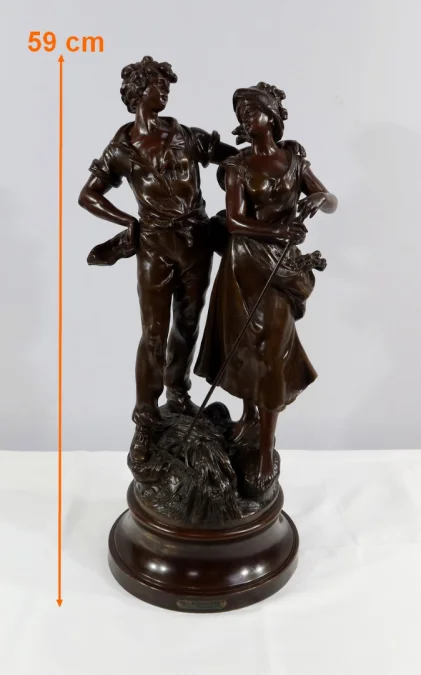 SKULPTUR von A. MOREAU