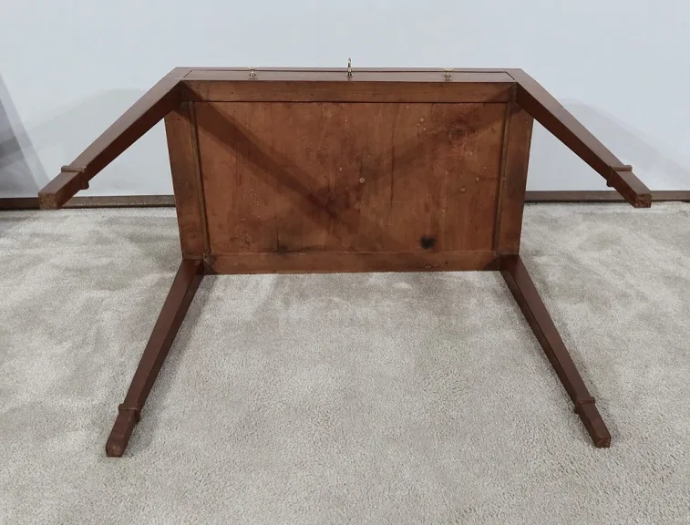 Petite Table Bureau en Acajou, époque Louis XVI  - Fin XVIIIe