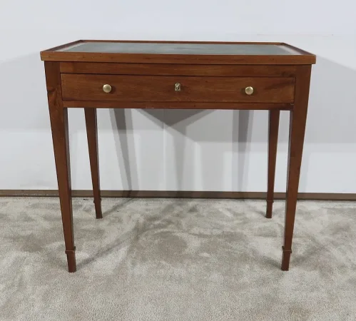 Petite Table Bureau en Acajou, époque Louis XVI  - Fin XVIIIe