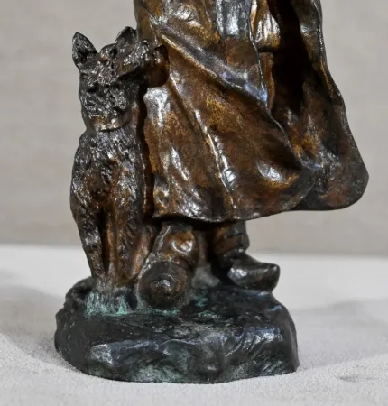 BRONZE GROUP signed G. OMERTH