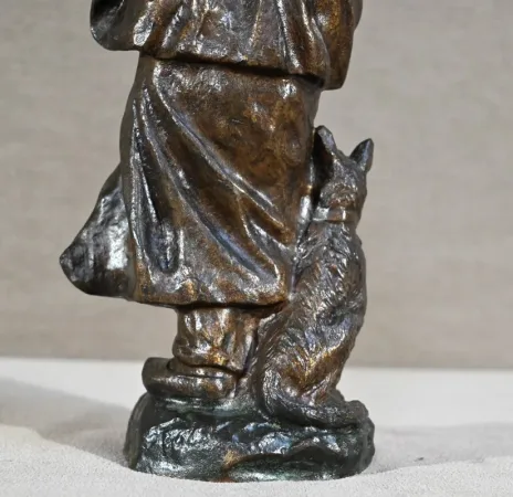 BRONZE GROUP signed G. OMERTH