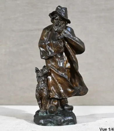 BRONZE GROUP signed G. OMERTH