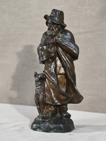 BRONZE GROUP signed G. OMERTH