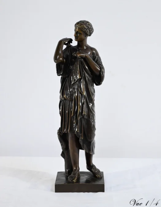 BRONZESKULPTUR nach PARAXITELE