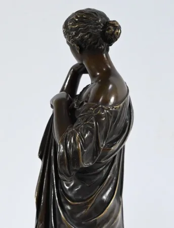 Bronze « Diane de Gabies », d’après Praxitèle – XIXe