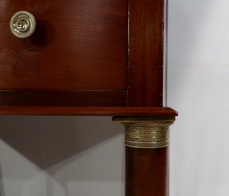 Console Chiffonnière en Acajou, Empire – Début XIXe