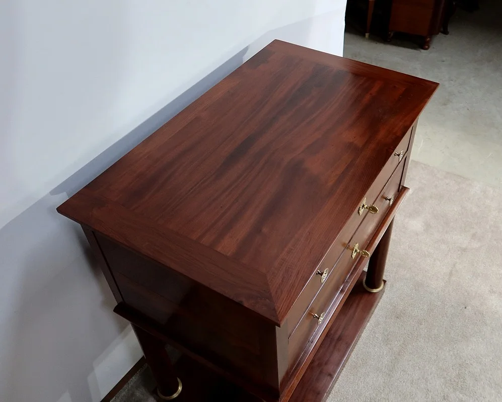 Console Chiffonnière en Acajou, Empire – Début XIXe