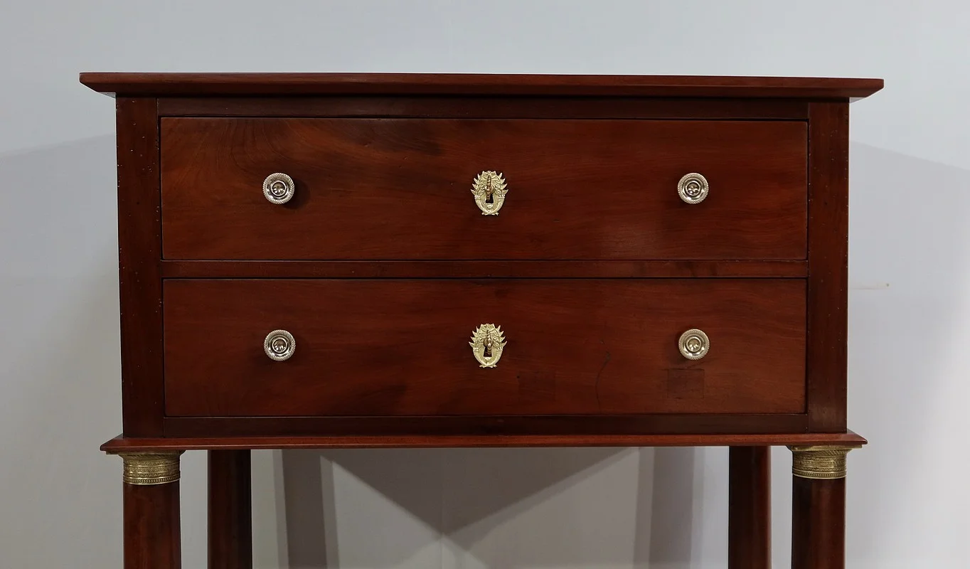 Console Chiffonnière en Acajou, Empire – Début XIXe