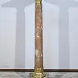 Colonne en Marbre à Plateau Pivotant - Fin XIXe