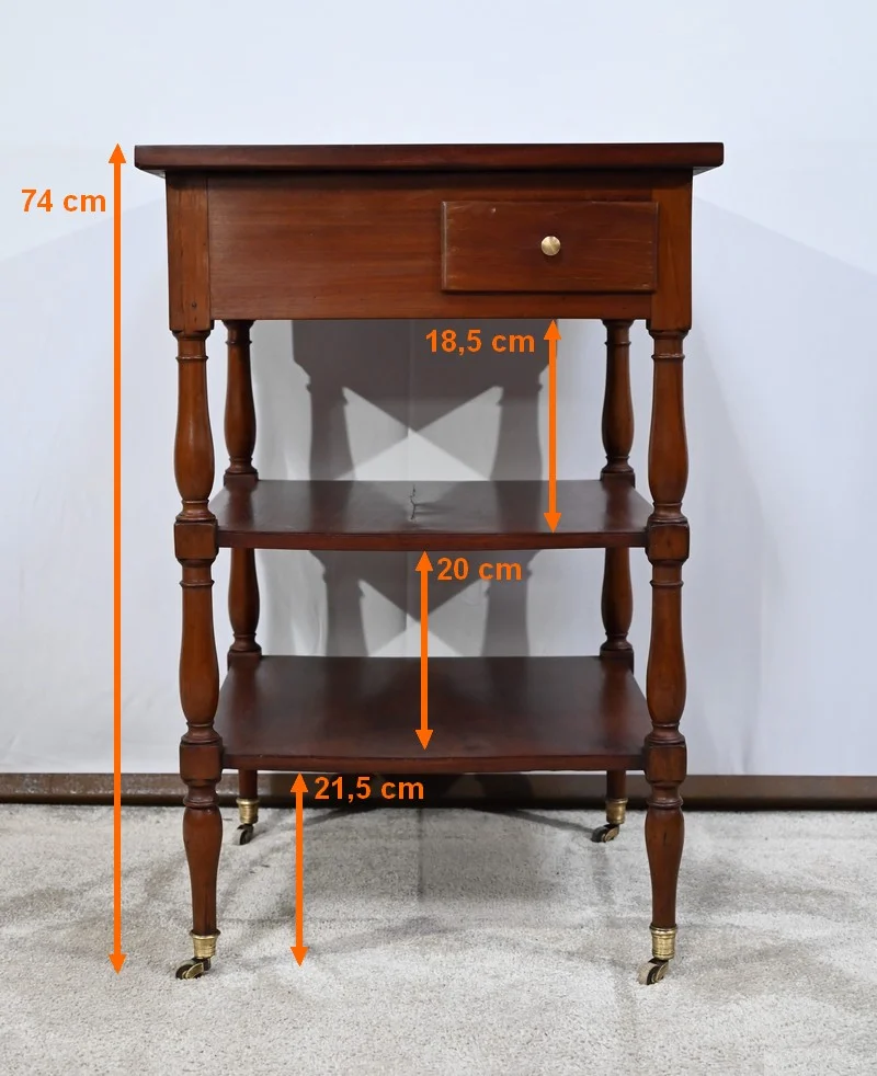 FRENCH RESTAURATION PERIOD TROLLEY TABLE