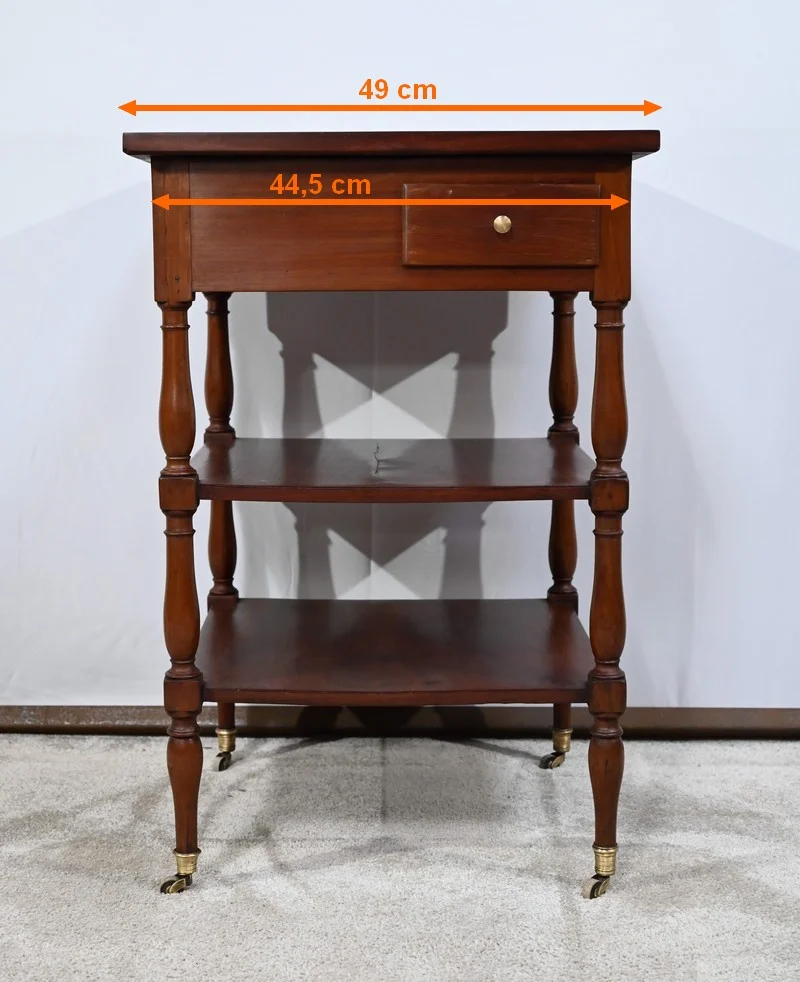 FRENCH RESTAURATION PERIOD TROLLEY TABLE
