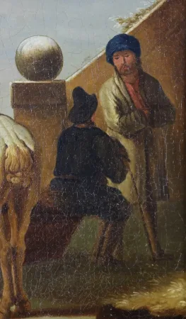 Paire de Tableaux « Scènes Espagnoles » - Milieu XIXe