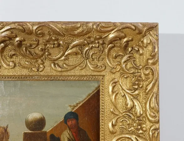 Paire de Tableaux « Scènes Espagnoles » - Milieu XIXe