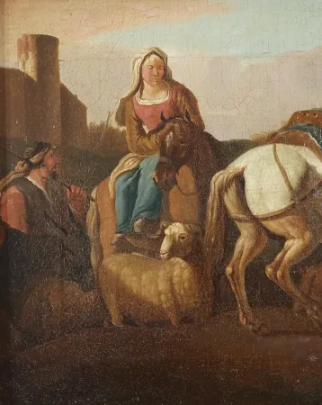 Paire de Tableaux « Scènes Espagnoles » - Milieu XIXe