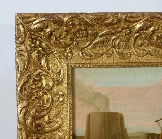 Paire de Tableaux « Scènes Espagnoles » - Milieu XIXe