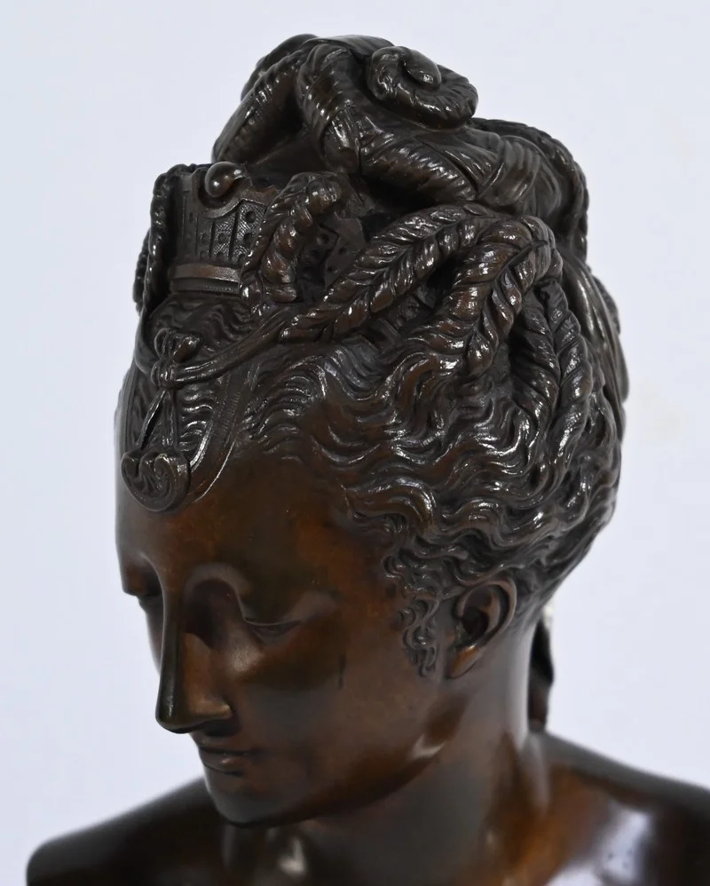 BUSTO DE BRONCE DE DIANE DE POITIERS