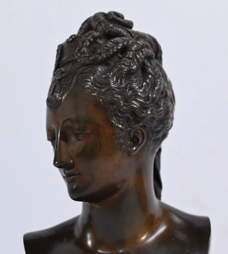BUSTO DE BRONCE DE DIANE DE POITIERS