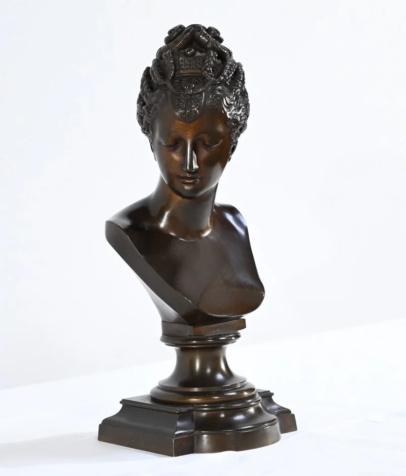 BUSTO DE BRONCE DE DIANE DE POITIERS