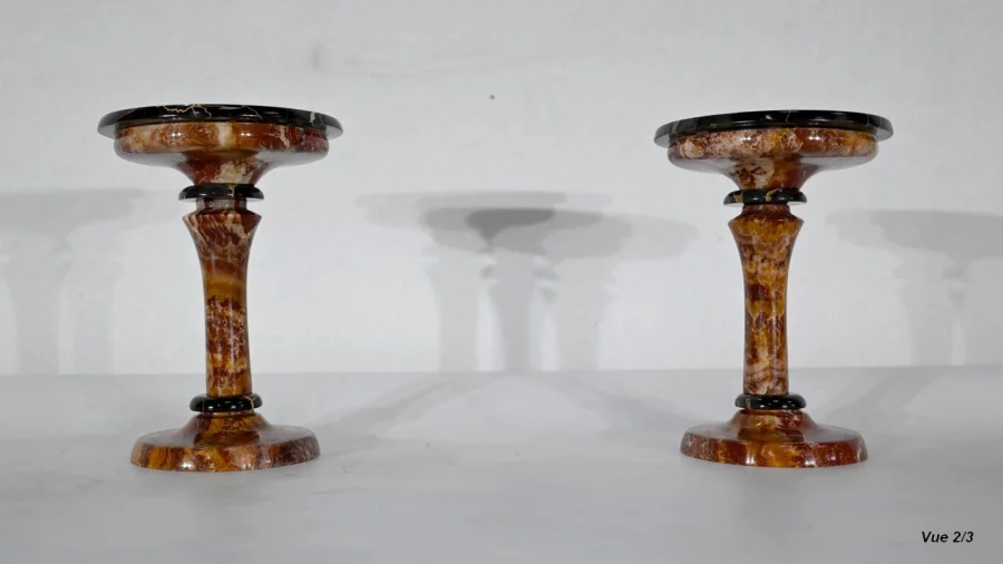 ART NOUVEAU PERIOD MANTLE GARNITURE