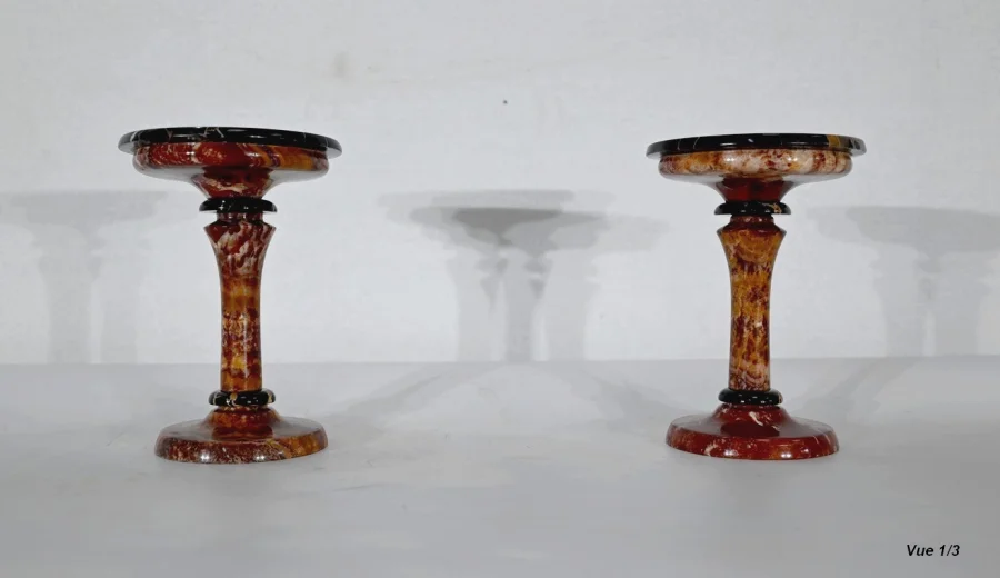 ART NOUVEAU PERIOD MANTLE GARNITURE
