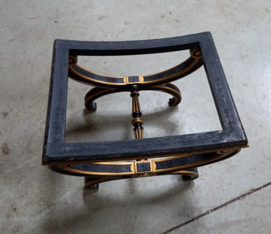 Tabouret Curule, époque Napoléon III – Milieu XIXe