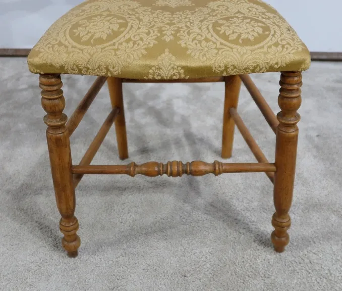 Paire de Chaises en Hêtre massif, style Louis-Philippe – Fin XIXe