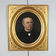 Huile sur Toile, Portrait d’Adolphe Nicolas, école française du XIXe