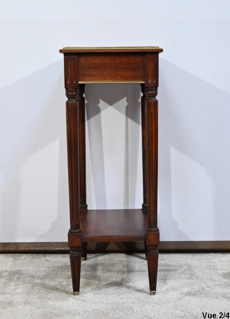 Petite Table de Salon en Acajou, style Louis XVI – 1950