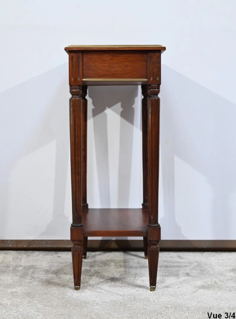 Petite Table de Salon en Acajou, style Louis XVI – 1950