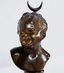 PAAR BRONZEBÜSTEN