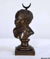 PAAR BRONZEBÜSTEN