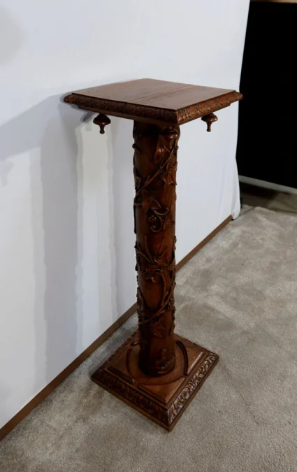 Colonne en Chêne, Art Nouveau – 1920