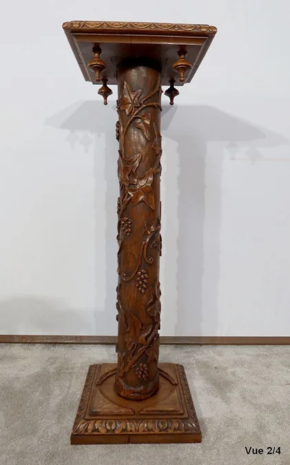 Colonne en Chêne, Art Nouveau – 1920