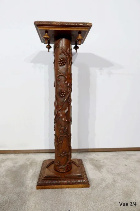 Colonne en Chêne, Art Nouveau – 1920