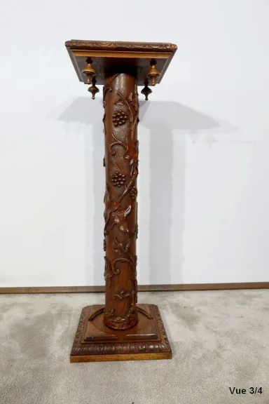 Colonne en Chêne, Art Nouveau – 1920