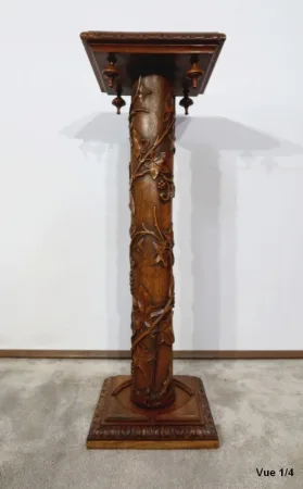 Colonne en Chêne, Art Nouveau – 1920